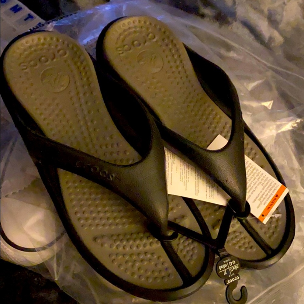 Crocs flip flops